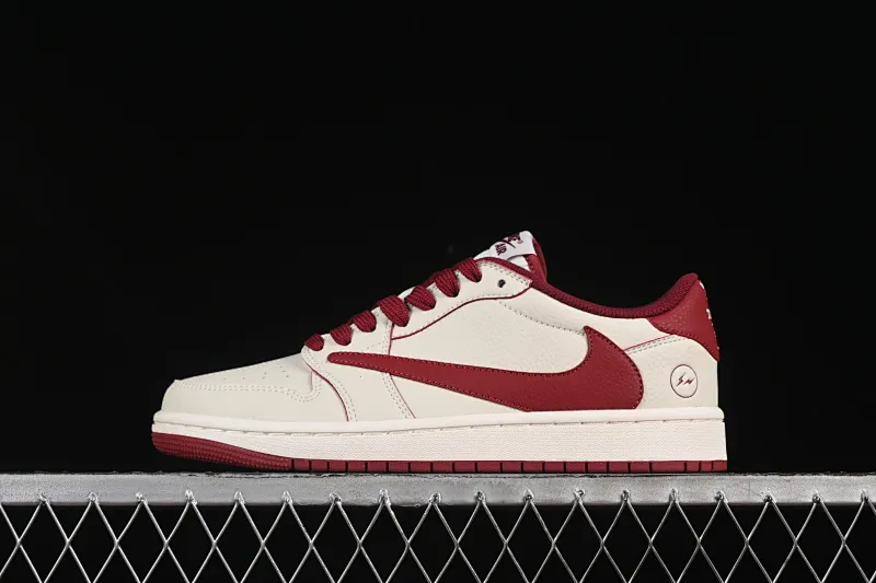 All categories Air Jordan Jordan series basketball shoes Air Jordan 1 Low High-end customized low-top sneakers Travis Scott x Fragment Design x Air Jordan 1 Low OG SP AJ1 Lightning joint low-top cultural casual sneakers LK1099-066